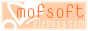 A button for eleboog dot com in an orange color pallete.