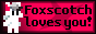 A button for Foxscotch.
